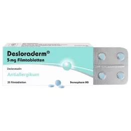 DESLORADERM 5 mg filmsko obložene tablete, 20 kosov