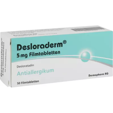 DESLORADERM 5 mg filmsko obložene tablete, 50 kosov