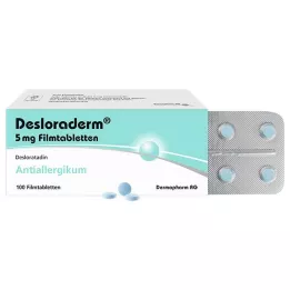 DESLORADERM 5 mg filmsko obložene tablete, 100 kosov