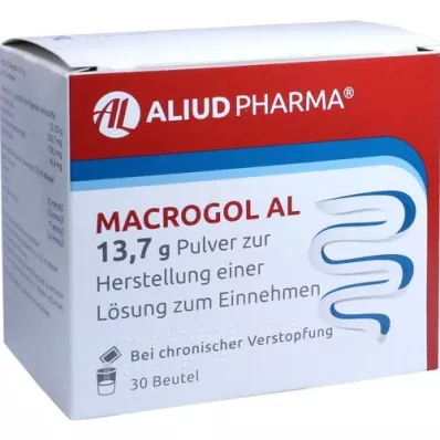 MACROGOL AL 13,7 g Plv.z.Her.Lsg.z.Oral, 30 kosov