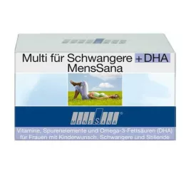 MULTI FÜR Nosečnice+DHA MensSana kapsule, 60 kapsul