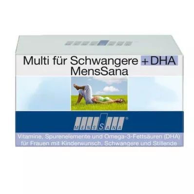 MULTI FÜR Nosečnice+DHA MensSana kapsule, 60 kapsul