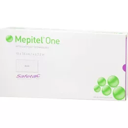 MEPITEL En silikonski mrežni povoj 10x18 cm, 10 kosov