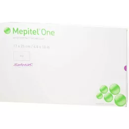 MEPITEL En silikonski mrežni povoj 17x25 cm, 5 kosov