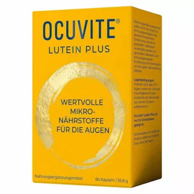 Ocuvite Lutein Plus kapsule, 60 kos Ocuvite Lutein Plus kapsule, 60 kos