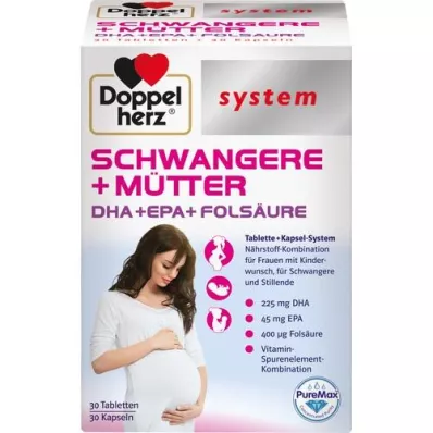 DOPPELHERZ Kapsule sistema Pregnancy+Maternity, 60 kapsul