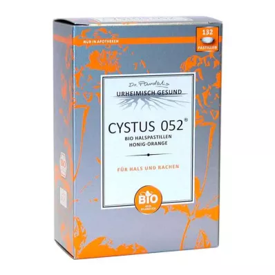Cystus 052 Bio pastile za grlo medena pomaranča, 132 kos Cystus 052 Bio pastile za grlo medena pomaranča, 132 kos