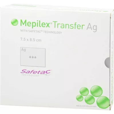 MEPILEX Transfer Ag penasta obloga 7,5x8,5 cm, sterilna, 10 kosov MEPILEX Transfer Ag penasta obloga 7,5x8,5 cm, sterilna, 10 kosov
