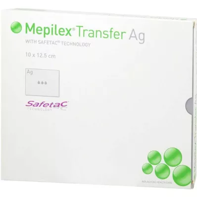 MEPILEX Transfer Ag penasta obloga 10x12,5 cm, sterilna, 5 kosov MEPILEX Transfer Ag penasta obloga 10x12,5 cm, sterilna, 5 kosov