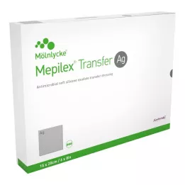 MEPILEX Transfer Ag penasta obloga 15x20 cm, sterilna, 10 kosov