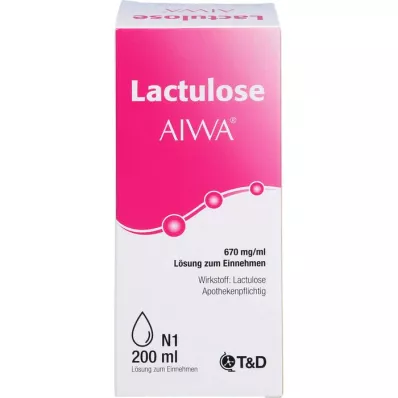 LACTULOSE AIWA 670 mg/ml peroralna raztopina, 200 ml