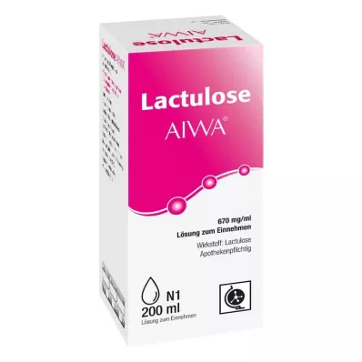 Laktuloza AIWA 670 mg/ml peroralna raztopina, 200 ml Laktuloza AIWA 670 mg/ml peroralna raztopina, 200 ml