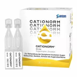 CATIONORM SD pipete z enim odmerkom, 30X0,4 ml