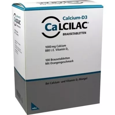 CALCILAC Šumeče tablete, 100 kosov
