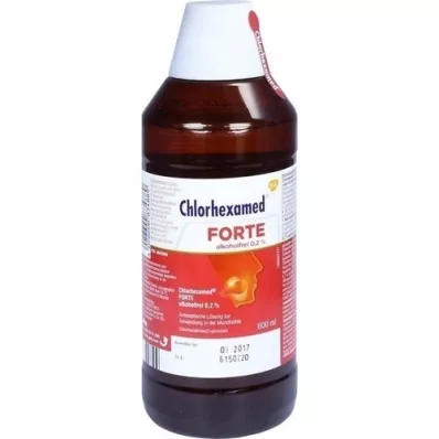 CHLORHEXAMED FORTE brezalkoholna 0,2-odstotna raztopina, 600 ml