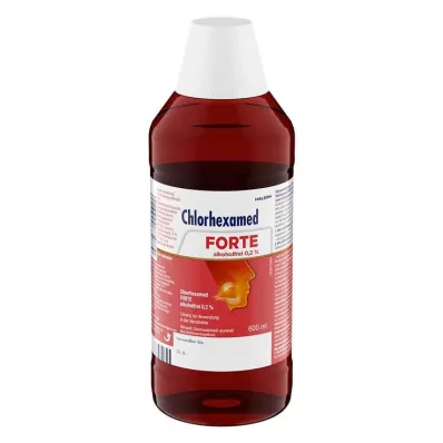 Chlorhexamed FORTE brezalkoholna 0,2 % ustna voda, antibakterijska, 600 ml Chlorhexamed FORTE brezalkoholna 0,2 % ustna voda, antibakterijska, 600 ml