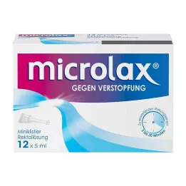 MICROLAX Klistir z rektalno raztopino, 12X5 ml