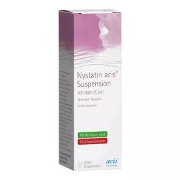 NYSTATIN suspenzija acis, 30 ml