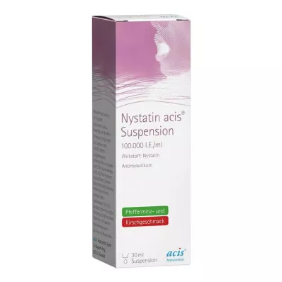 Nistatin acis suspenzija, 30 ml Nistatin acis suspenzija, 30 ml