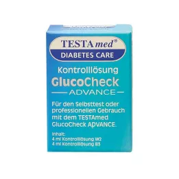 TESTAMED Kontrolna raztopina GlucoCheck Advance, 4 ml