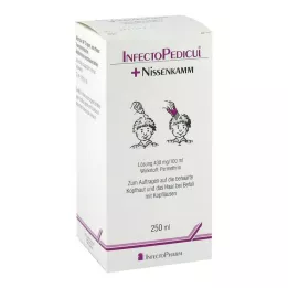 INFECTOPEDICUL Raztopina + nitni glavnik, 250 ml