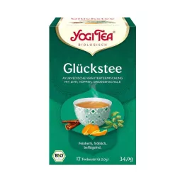YOGI TEA Organska filtrirna vrečka Glückstee, 17X1,8 g