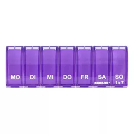 ANABOX 1x7 vijolična, 1 kos