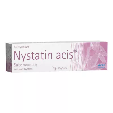 Nystatin acis mazilo, 20 g Nystatin acis mazilo, 20 g