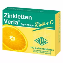 ZINKLETTEN Verla Pomarančne pastile, 100 kapsul