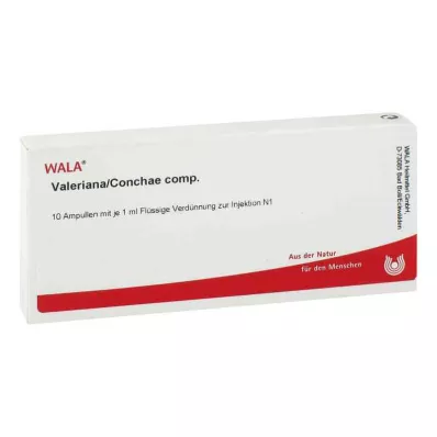 Valeriana/conchae compositus ampule (10x1 ml) Valeriana/conchae compositus ampule (10x1 ml)