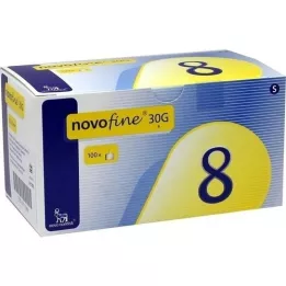 NOVOFINE 8 igel 0,30x8 mm, 100 kosov