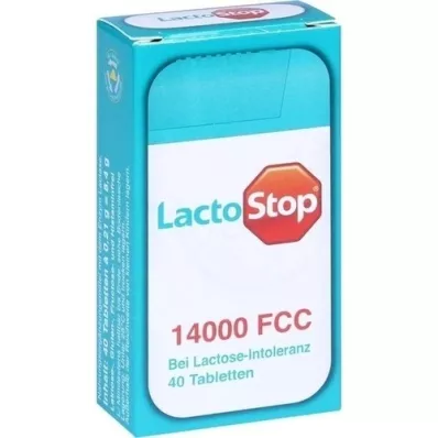 LACTOSTOP 14.000 FCC Dozator za tablete, 40 kosov