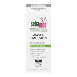 SEBAMED Umivalna emulzija za suho kožo brez dišav, 200 ml