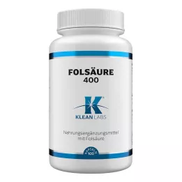 FOLSÄURE 400 µg kapsule, 100 kosov