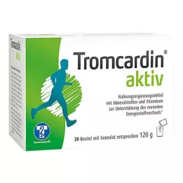 TROMCARDIN vrečke z aktivnimi granulami, 20 kosov