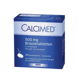 CALCIMED 500 mg šumeče tablete, 20 kosov