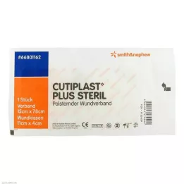 CUTIPLAST Plus sterilna obloga 7,8x15 cm, 1 kos