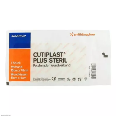 Cutiplast Plus sterilni povoj 7,8x15 cm, 1 kos Cutiplast Plus sterilni povoj 7,8x15 cm, 1 kos