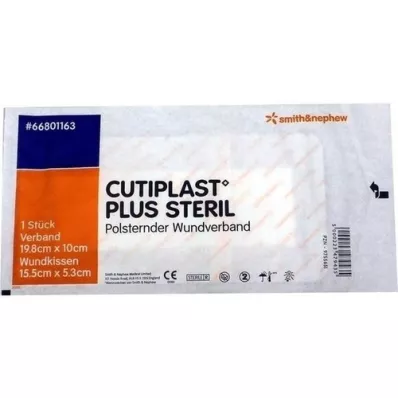 CUTIPLAST Plus sterilna obloga 10x19,8 cm, 1 kos