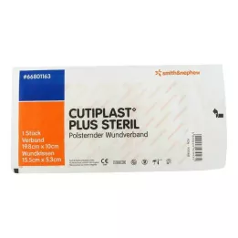 CUTIPLAST Plus sterilna obloga 10x19,8 cm, 1 kos