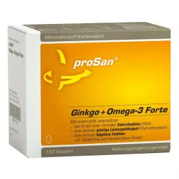 PROSAN Ginkgo+Omega-3 Forte kapsule, 120 kapsul