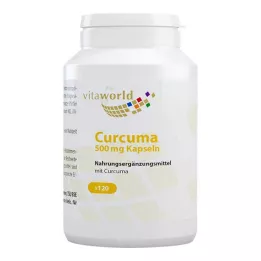 CURCUMA 500 mg kapsule, 120 kosov