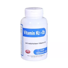 VITAMIN K2+D3 Berco kapsule, 120 kapsul