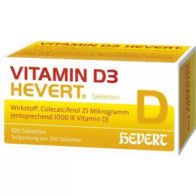 VITAMIN D3 HEVERT Tablete, 200 kosov