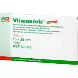 VLIWASORB lepilo superabso.comp.sk.st.15x25 cm, 10 kosov