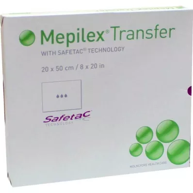 Mepilex Transfer obloga za rane 20X50cm sterilna, 4 kos