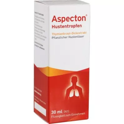 ASPECTON Kapljice proti kašlju, 30 ml