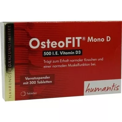 OSTEOFIT Mono D tablete, 300 kapsul