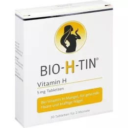 BIO-H-TIN Vitamin H 5 mg za 2 meseca tablete, 30 kosov