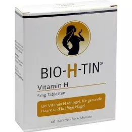 BIO-H-TIN Vitamin H 5 mg za 4 mesece tablete, 60 kosov